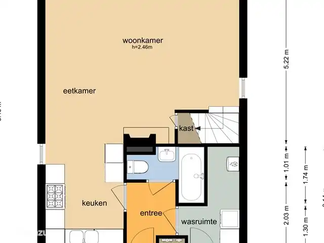 Plattegrond begane grond